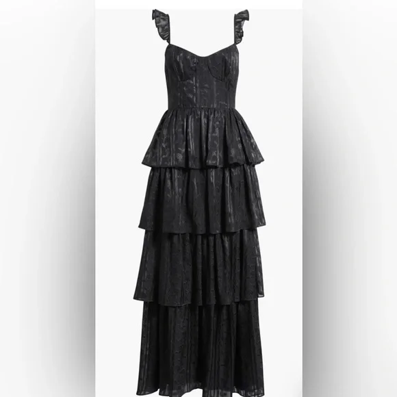 Lulus Nordstrom Magnolia Tiered Organza Gown - Picture 5 of 8